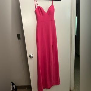 BARBIE PINK MAXI DRESS